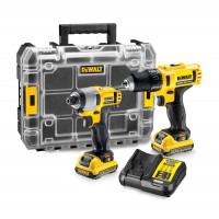 DEWALT DCK211D2T 10.8v Twin Pack TSTAK Kit 2 x 2.0Ah Li-Ion £199.95